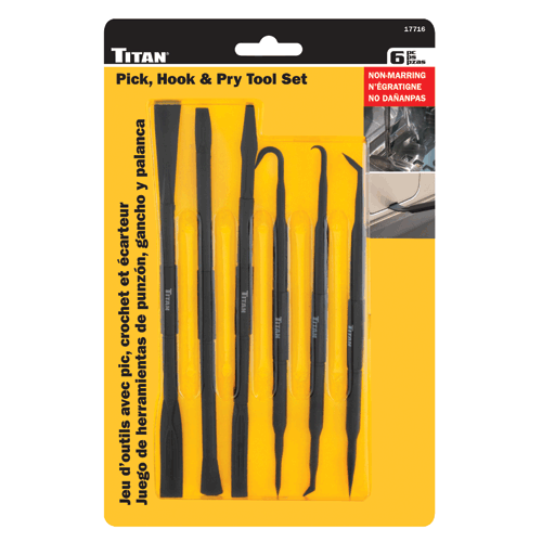 Picture of 6 Pc. Non-Marring Pick, Hook, and Pry Set