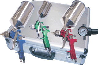 Picture of 4 Pc. HVLP Spray Gun Kit