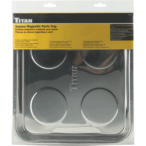 Picture of 10-1/2" x 11-1/2" Square Magnetic Parts Tray