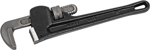 Picture of 8" Heavy-Duty Straight Pipe Wrench