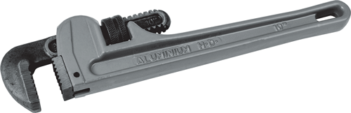 Picture of 10" Aluminum Straight Pipe Wrench