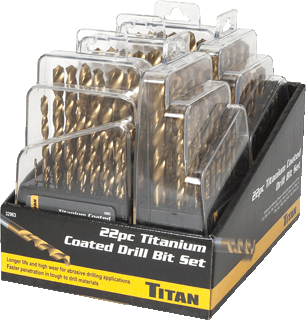 Picture of 22 Pc. Titanium Drill Bit