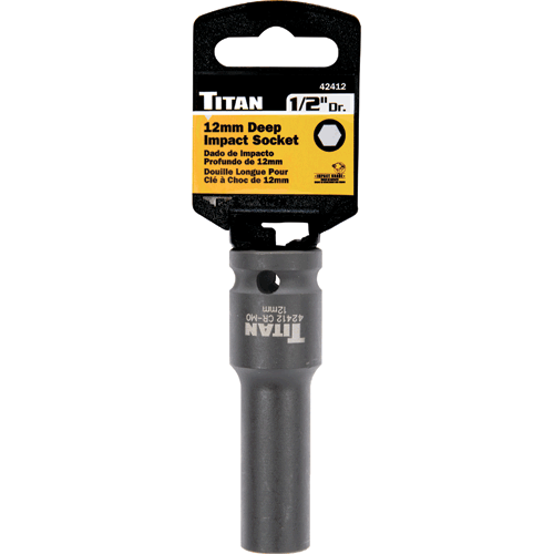 Picture of 12 mm 1/2" Drive 6 pt. Metric Impact Socket