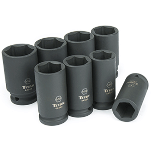 Picture of 8 Pc. 3/4" Drive 6pt. SAE Deep Impact Socket Set
