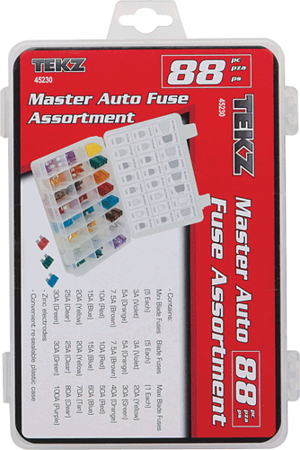 Picture of 88 Pc. Master Auto Fuse Assortment