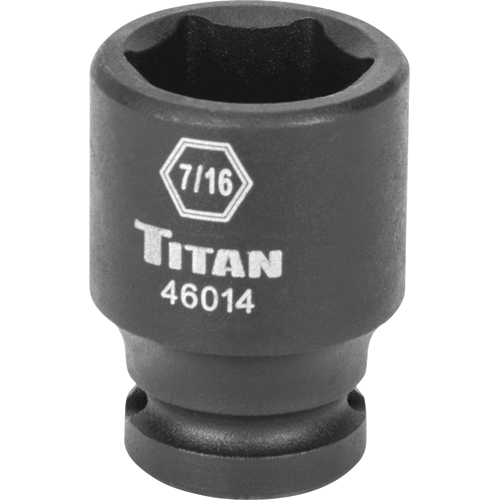 Picture of 7/16" 1/4" Drive 6 pt. Standard Impact Socket