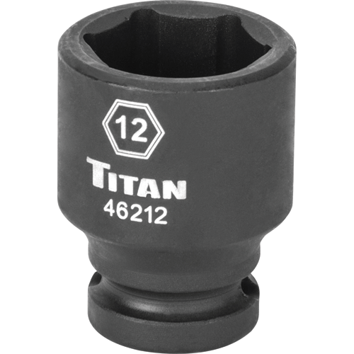 Picture of 12 mm 1/4" Drive 6 pt. Standard Impact Socket