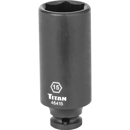 Picture of 15 mm 1/4" Drive 6 pt. Deep Impact Socket