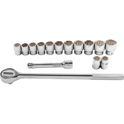 Picture of 15 Pc. 3/4" Drive 12 pt. SAE Socket Set