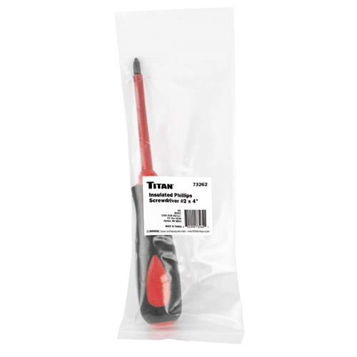 Picture of Insulated Screwdriver Phillips #2 x 4 in.