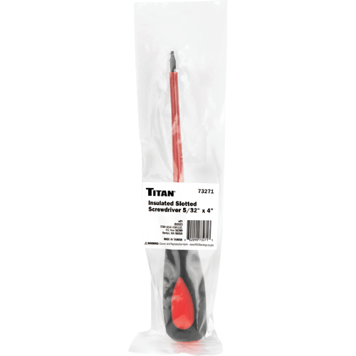 Picture of Insulated Screwdriver Slotted 5/32" x 4 in.