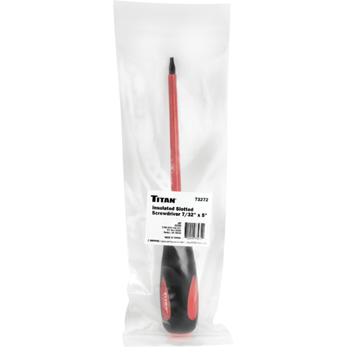 Picture of Insulated Screwdriver Slotted 7/32" x 5 in.