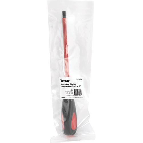 Picture of Insulated Screwdriver Slotted 1/4" x 6 in.