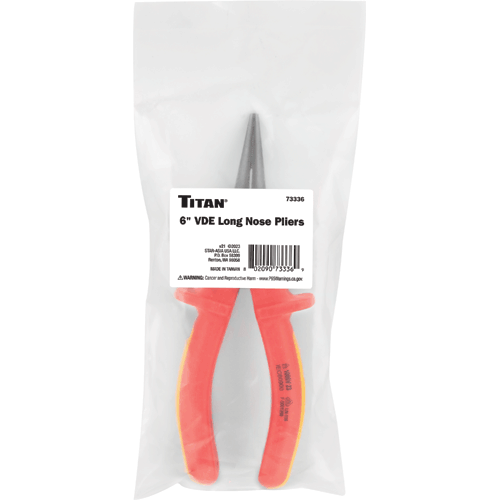 Picture of 6" Insulated Long Nose Pliers