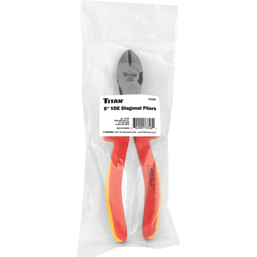 Picture of 8" Insulated Extended Diagonal Pliers