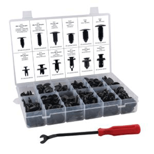 Picture of 240 Pc. Universal Push Pin Retainer Kit with Removal Tool