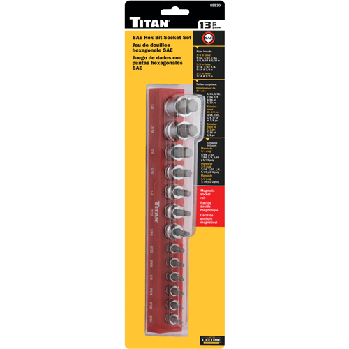 Picture of 13 Pc. SAE HEX Bit Socket Set