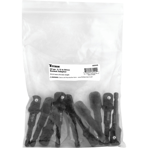 Picture of 1/2" Dr. 2-1/2" Socket Adapter, 10 Pk.