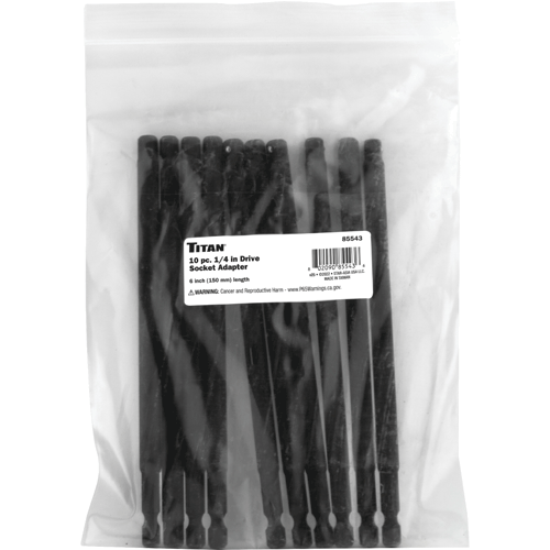Picture of 1/4" Dr. 6" Socket Adapter, 10 Pk.