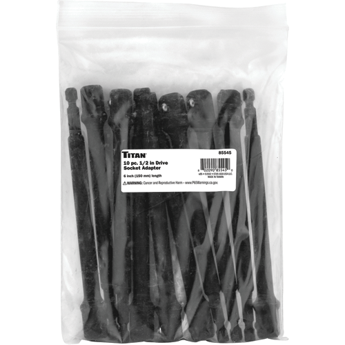 Picture of 1/2" Dr. 6" Socket Adapter, 10 Pk.