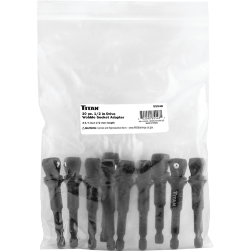 Picture of 1/2" Dr. 2-1/2' Wobble Socket Adapter, 10 Pk.