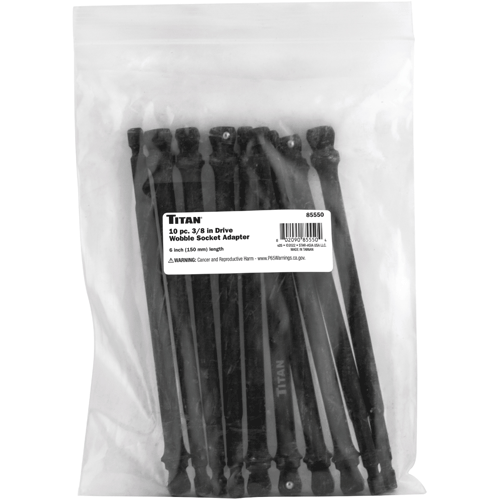 Picture of 3/8" Dr. 6" Wobble Socket Adapter, 10 Pk.