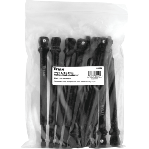 Picture of 1/2" Dr. 6" Wobble Socket Adapter, 10 Pk.