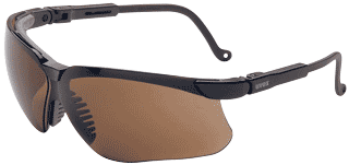 Picture of Uvex Genesis® Black frame color, Espresso lens tint, Ultra-dura® Hardcoat coating