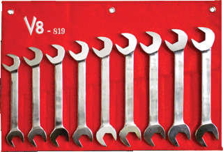Picture of 9 Pc. Jumbo Metric Angle Head Wrench Set