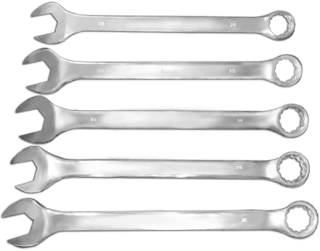 Picture of 5 Pc. Jumbo Combo Wrench Set - Metric