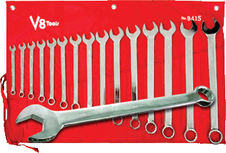 Picture of 15 Pc. Combo Long Pattern Wrench Set