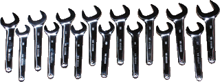 Picture of 15 Pc. Metric Service Wrench Set