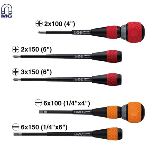 Picture of 5PC BALL GRIP RTCHT SCRDV