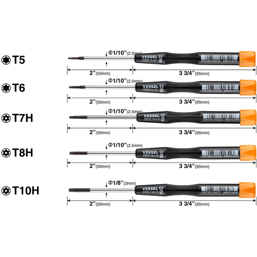 Picture of 5PC MICRO S/D SET TORX