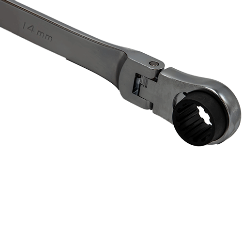 Picture of Deep Spline Ratcheting Flex Head XL Wrench, 14mm