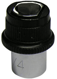 Picture of 1/4" Hex Locking Bit Socket, 1/4" Sq. Drive