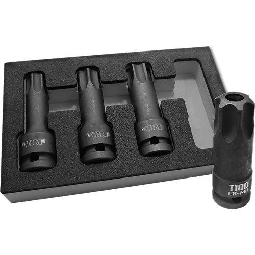 Picture of 4 Pc. 1/2 Cut Large Impact Torx® Driver Set
