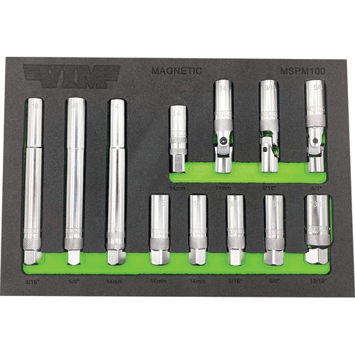 Picture of 12 Pc. 3/8" Dr. Magnetic Spark Plug Master Set