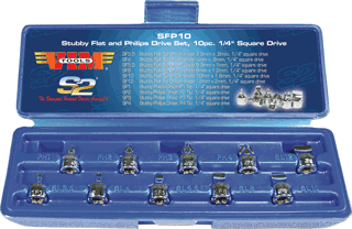 Picture of 10 Pc. Stubby Flat & Phillips Driver Set