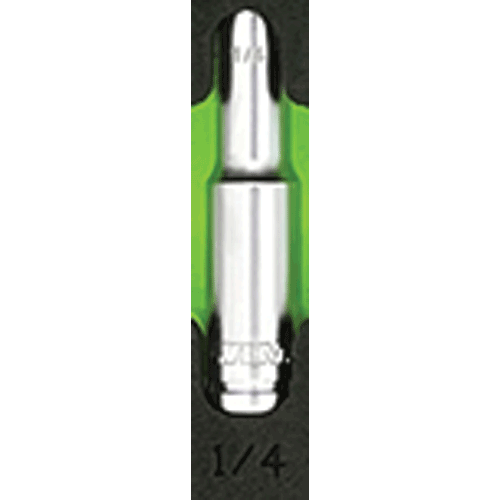 Picture of 1/4" SAE 6 Pt. 1/4" Dr. Deep Socket, Satin Finish