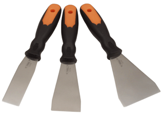 Picture of 3 Pc. Stainless Steel Puddy Knife Set