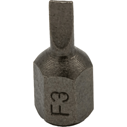 Picture of F3 1/4HEX 1/2CUT FLAT TIP