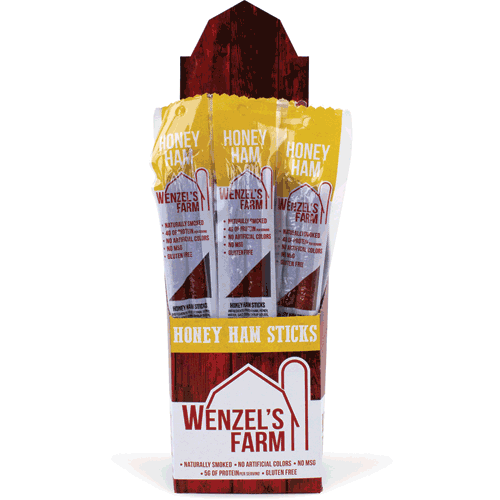 Picture of 2 oz. Honey Ham Stick, Single Serving