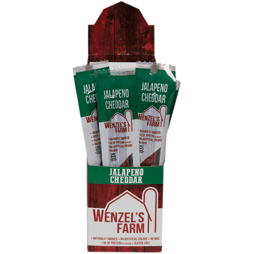 Picture of 2 oz. Jalapeno Cheddar Stick, Single Serving