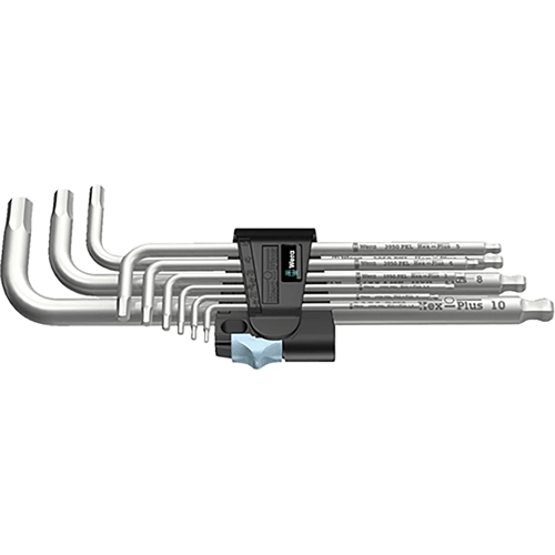 Picture of 3950/9 Hex-Plus Stainless 1 L-key set, metric, stainless