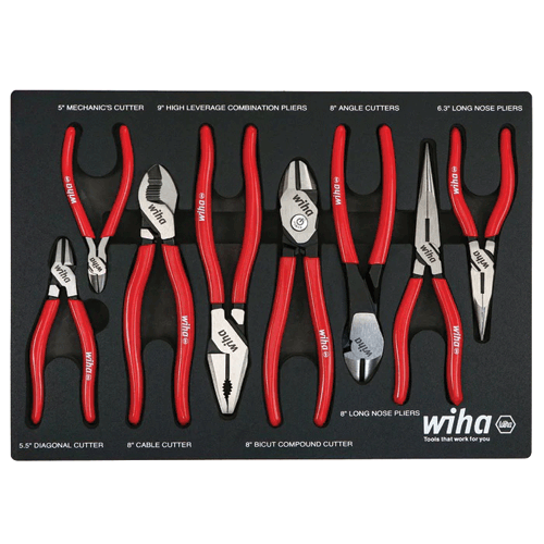 Picture of 8 Pc. Classic Grip Pliers and Cutters Tray Set