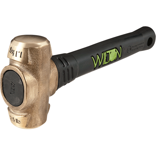 Picture of B.A.S.H® Brass Hammer, 12", 2-1/2 lb Head
