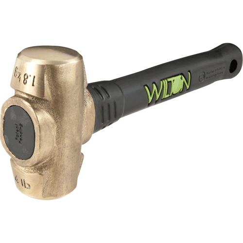 Picture of B.A.S.H® Brass Hammer, 12", 4 Lb Head