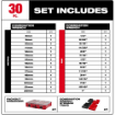 Picture of 30 Pc. Metric & SAE Combination Wrench Set with PACKOUT™ Organizer