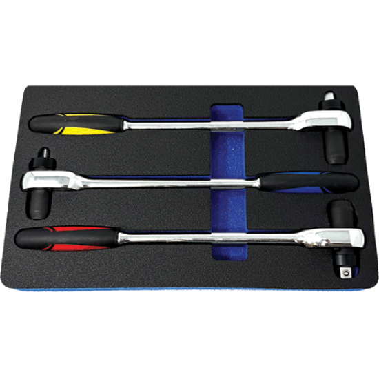 Picture of 3 Pc. Torque Limit Ratchet Wrench Set - 25Nm, 35Nm, 40 Nm